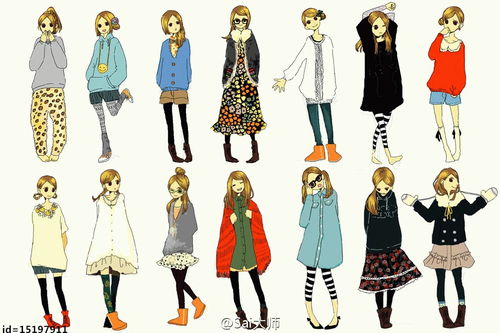 服裝設(shè)計(jì)師筆下的手繪時(shí)裝搭配,太漂亮了