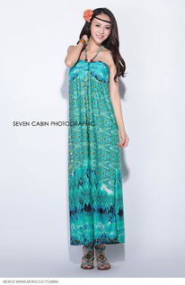 七號倉攝影 女裝裙子服裝商業商品產品拍攝 波西米亞風格