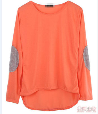 【2016春夏新款大碼寬松長(zhǎng)袖女裝T恤針織衫歐美外貿(mào)速賣(mài)通廠家675】深圳市寶安區(qū)西鄉(xiāng)向左還是右服裝廠 - 產(chǎn)品庫(kù)